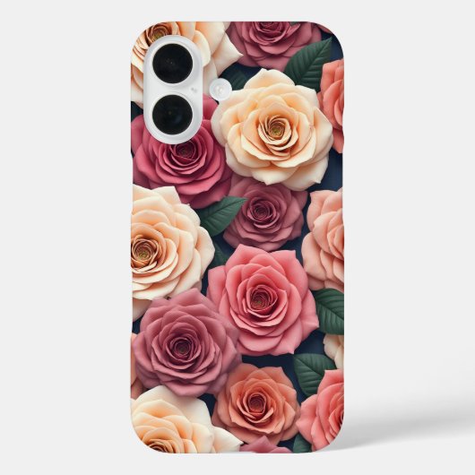 バラiPhoneケース Case-Mate iPhoneケース (裏面)