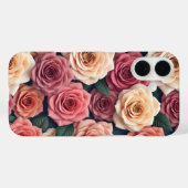 バラiPhoneケース Case-Mate iPhoneケース (裏面 (横))