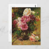 バラIVバイジョルジュジャンニン ポストカード (正面/裏面)