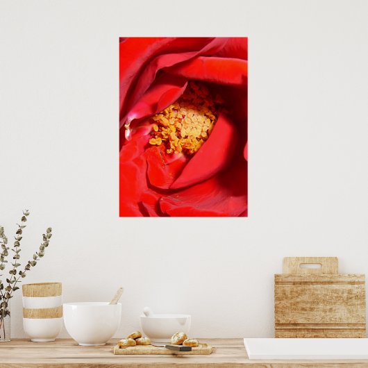 バラmf ポスター (キッチン)