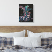 バラn開花- Om 絵を描 Canvas's キャンバスプリント (インサイチュ (寝室))