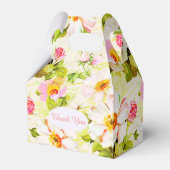 バラPeonies 80th誕生日サンキューファビーボックス フェイバーボックス (裏面サイド)