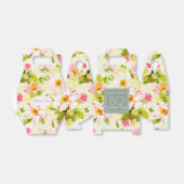 バラPeonies 80th誕生日サンキューファビーボックス フェイバーボックス (折り畳みなし)