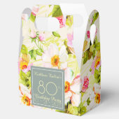 バラPeonies 80th誕生日サンキューファビーボックス フェイバーボックス (オープン)