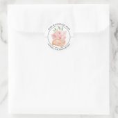 バラSOAPラベル ラウンドシール (バッグ)