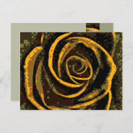 バラVIはがきテンプレート ポストカード