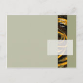 バラVIはがきテンプレート ポストカード (裏面)