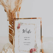 バラWifiパスワード接続署名 招待状