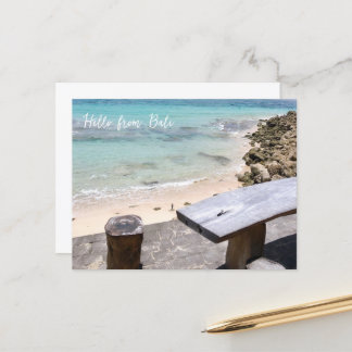 バリからこんにちは シーズンポストカード