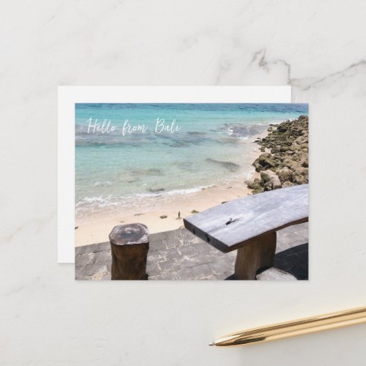 バリからこんにちは シーズンポストカード (正面/裏面インサイチュ)