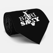 バリのサクスホーン奏者のためのおもしろいなバリトン歌手のサクソフォーンのギフト ネクタイ (ロール)