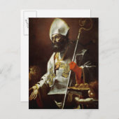 バリのセントニコラス ポストカード (正面/裏面)