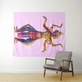 バリのダンサープリント タペストリー (インサイチュ(横))