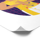 バリのダンサー マトリョーシュカ ポスター (角)