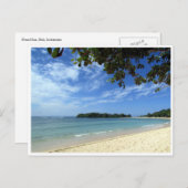 バリのビーチ ポストカード (正面/裏面)
