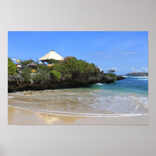 バリの寺院 ポスター (正面)