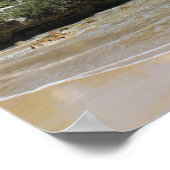 バリの寺院 ポスター (角)