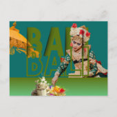 バリの恵み：ダンサーの優雅さ シーズンポストカード (正面)