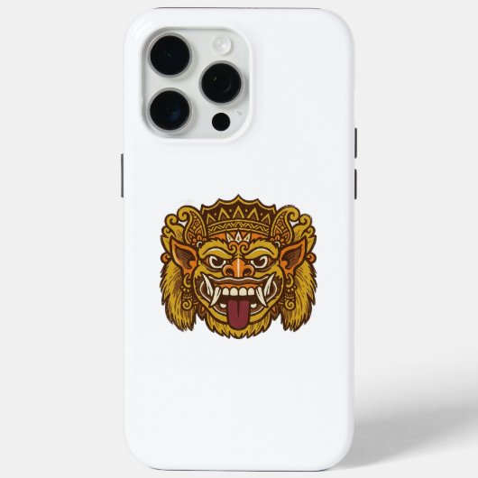 バリの文化的バロン Case-Mate iPhoneケース (裏面)