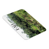 バリの水田 マグネット (右側)