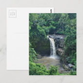 バリの滝 ポストカード (正面/裏面)