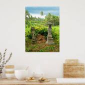 バリの田園神社 ポスター (キッチン)