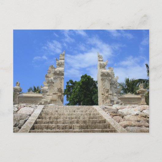 バリの芸術 ポストカード (正面)