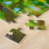 バリの長い尾のマカク。 ジグソーパズル (側面)