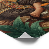 バリの黄金の職人 – パラーの神聖な工芸品 ポスター (角)