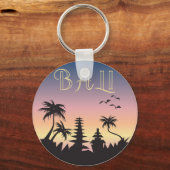 バリアイランドツーリズムサイン キーホルダー (正面)