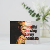 バリアメージングインドネシアポストカード シーズンポストカード (スタンド正面)