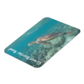 バリアリーフカメ マグネット (左側)