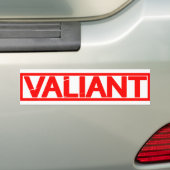 バリアンスタンプ バンパーステッカー (車上)