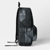 バリアントマーブル2 B/W印刷バックパック プリントバックパック (左)