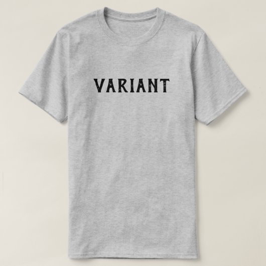 バリアント Tシャツ (デザイン正面)