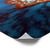 バリア素晴らしリーフ ポスター (角)