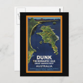 バリア素晴らしーリーフオーストラリア ポストカード (正面/裏面)