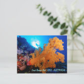 バリア素晴らしーリーフポストカード ポストカード (スタンド正面)