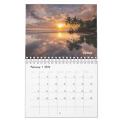 バリインドネシアはパラダイスアイランド12ヶ月 カレンダー (2月 2026)