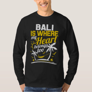 バリインドネシアキッズバロンビーチ Tシャツ
