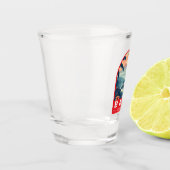 バリインドネシアトラベルアートヴィンテージ ショットグラス (左)