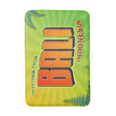 バリインドネシアバスルームマット バスマット (正面縦)