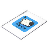 バリウム化学羊パンの面白い化学ジョーク ノートブック (左側)