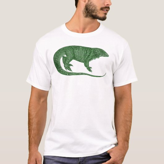 バリエゲトカゲベーシックTシャツ Tシャツ (正面)