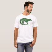 バリエゲトカゲベーシックTシャツ Tシャツ (正面フル)
