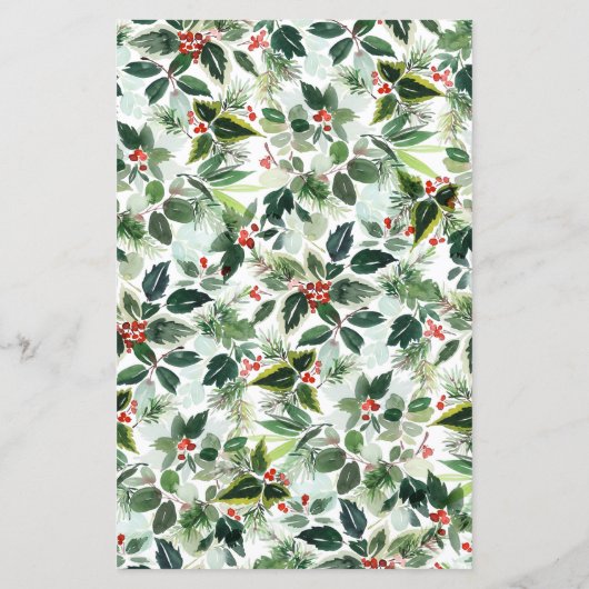 バリエットウィンターベリーホリデーパーティー招待状 (裏面)