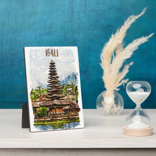 バリエレガントインドネシアウルンダヌベラタン フォトプラーク (側面)