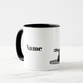 バリエ縁どー・マグの米国巡視員 マグカップ (正面左)