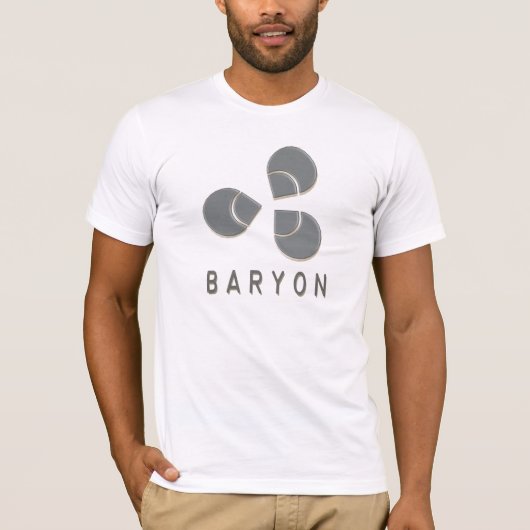 バリオンのグラフィックT Tシャツ (正面)