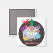 バリカラフル島 マグネット (正面/裏面)